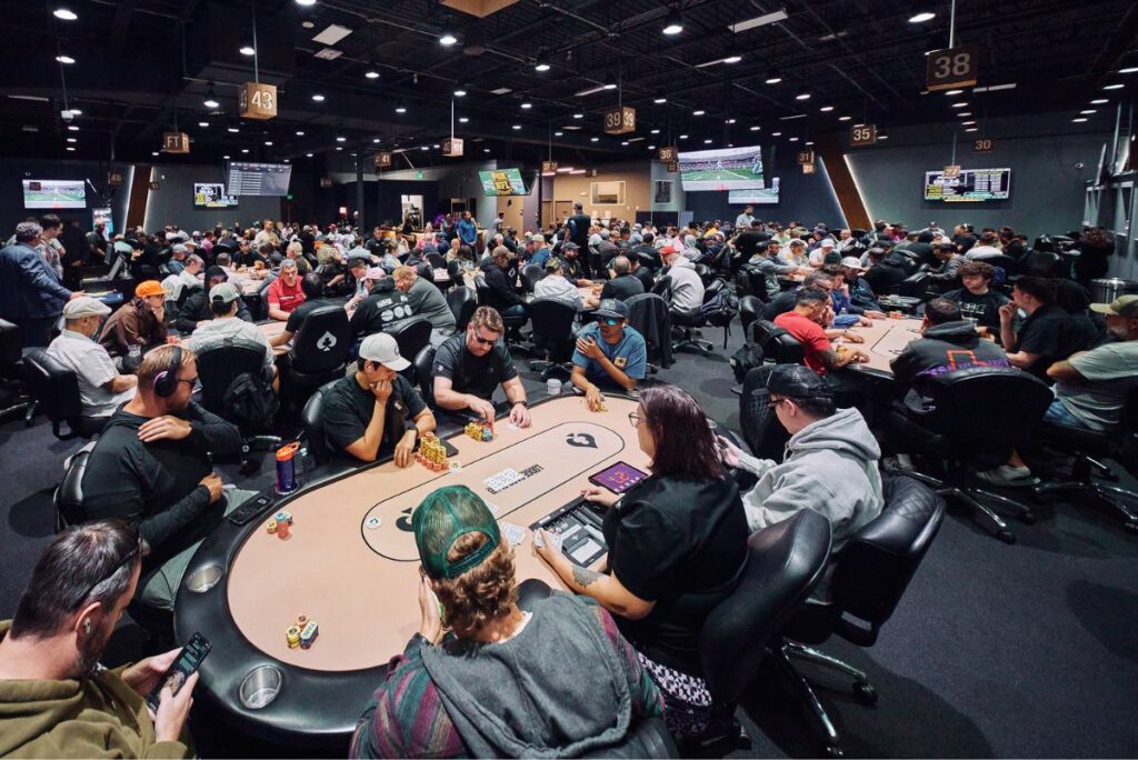 The Lodge Card Club Poker Room