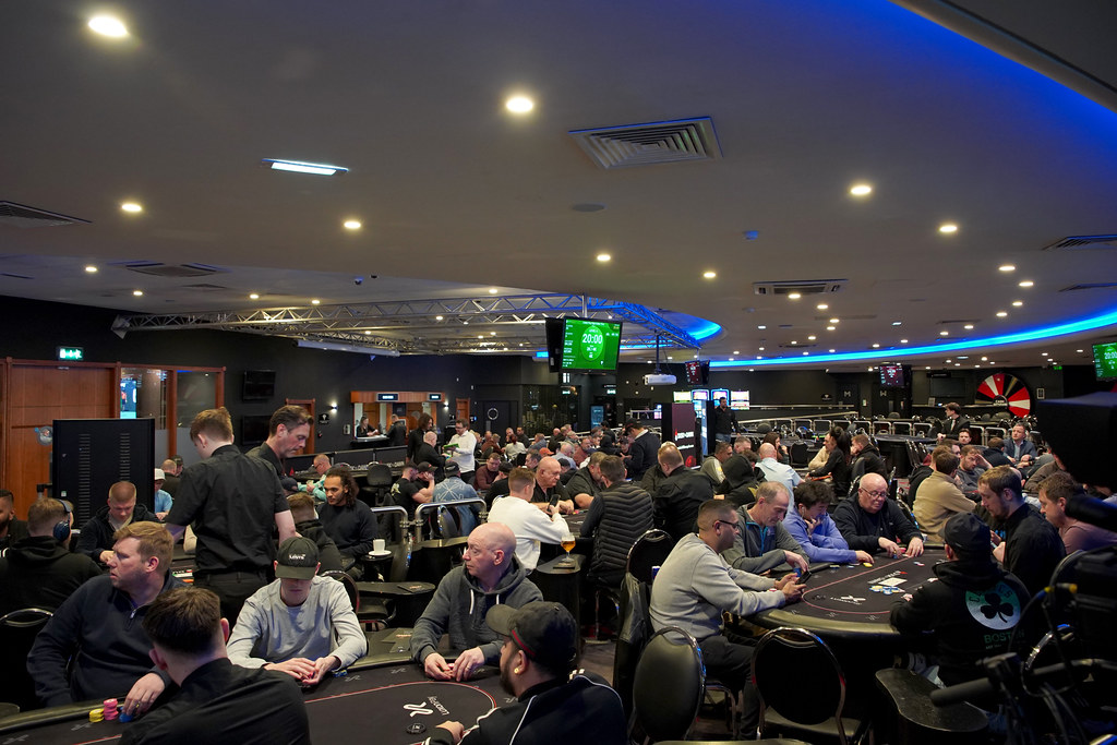 Dusk Till Dawn tournament area during the 2025 Hendon Mob Championship.