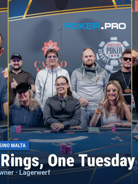 Three Champions, Two Women, Claim Rings on a Full Tuesday at WSOP Circuit Malta