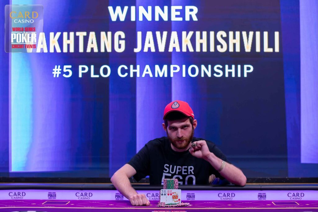 Vakhtang Javakhishvili 2025 WSOP Circuit Bratislava