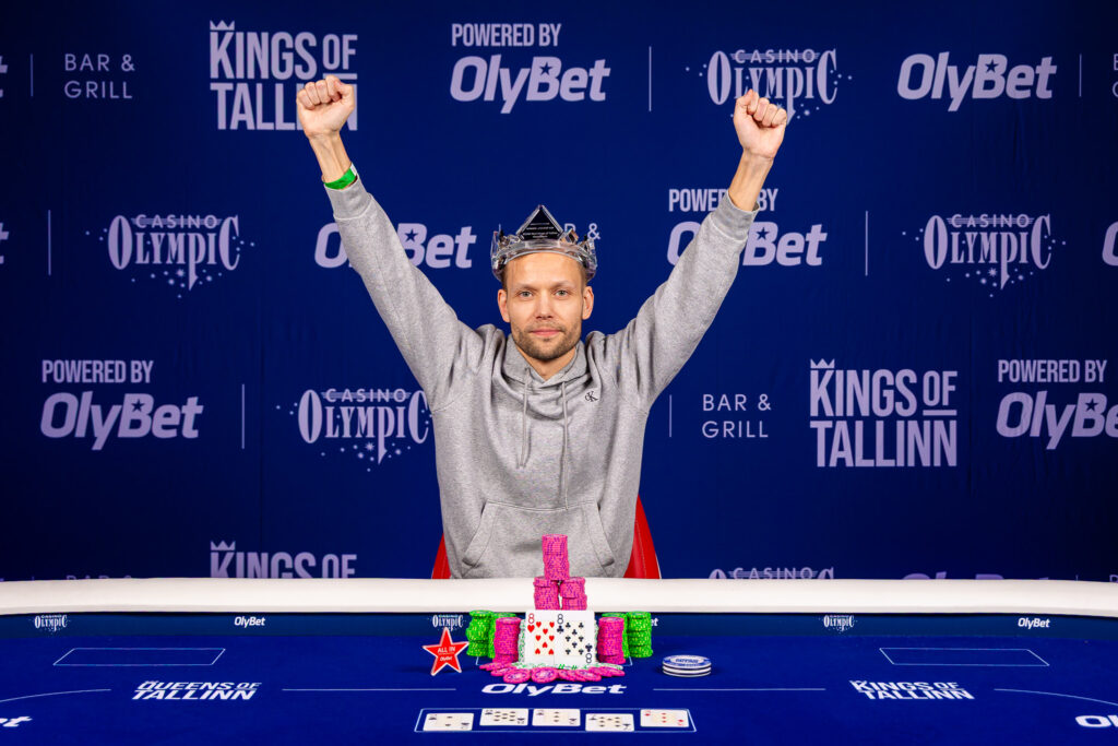 Veli-Pekka Tapani Penttinen 2026 Kings of Tallinn Main Event Champion