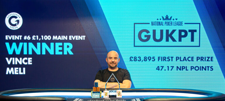 Vincent Meli’s Remarkable Streak Continues with GUKPT Manchester Main Event Win