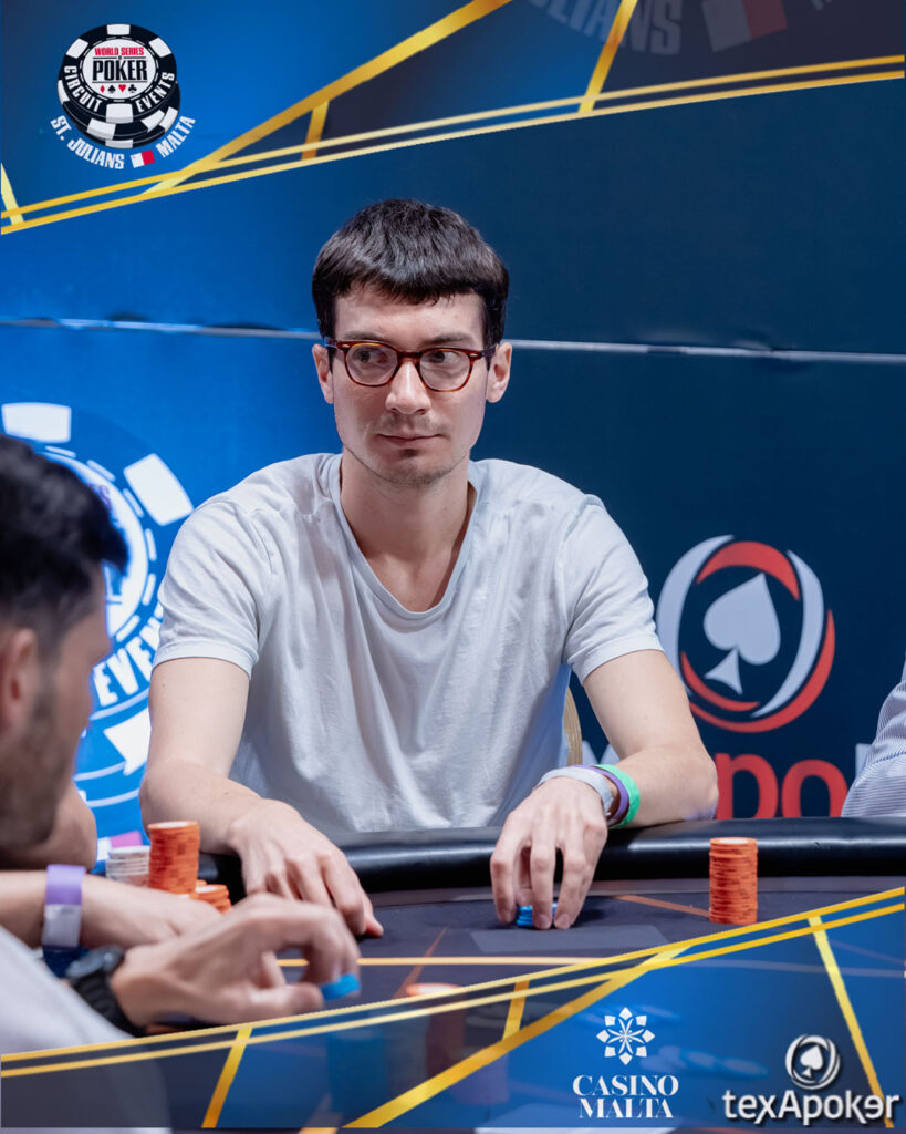 Vitali Bibik 2026 WSOP Circuit Malta Main Event