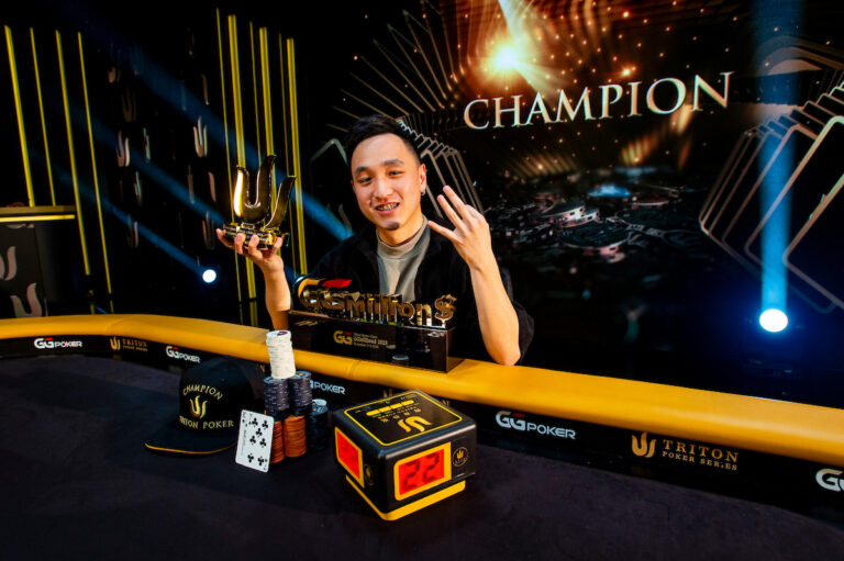 Webster Lim Clinches Record-Breaking GGPoker Million$ Triton Event