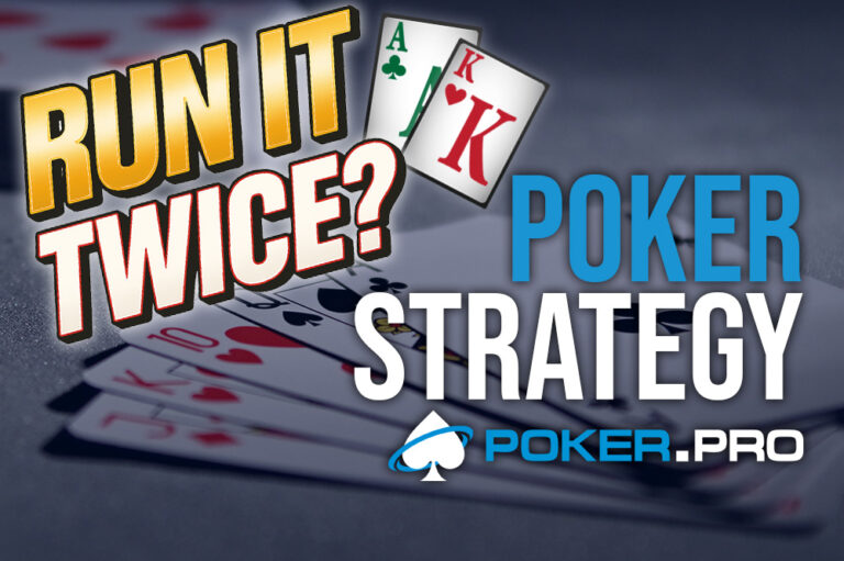 Why “Run It Twice” Loves Big Slick More Than Your Pocket Pair Poker Strategy