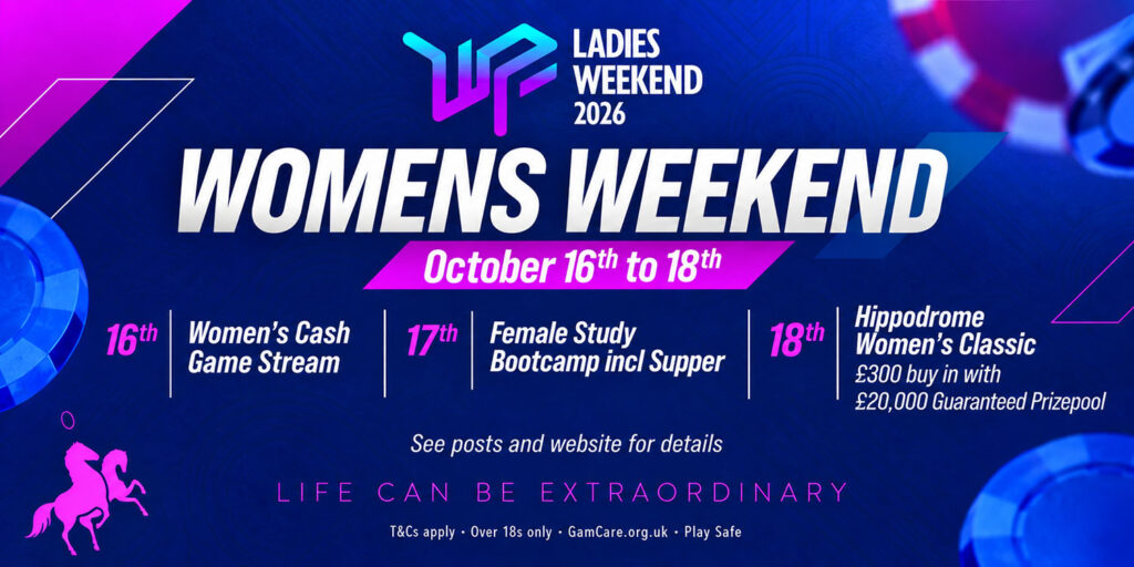 Women in poker Womens Weekend 2026
