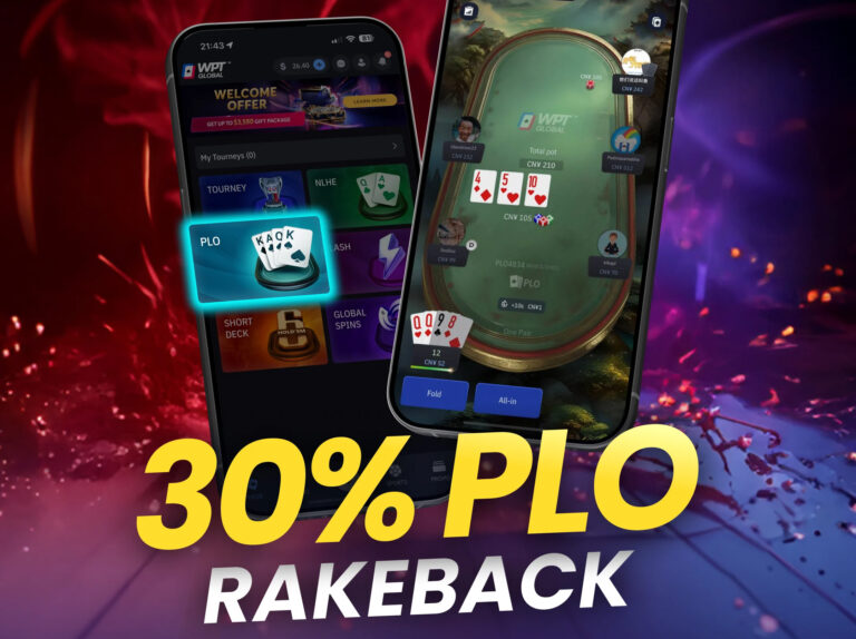 WPT Global 30% PL Omaha Rakeback Promotion