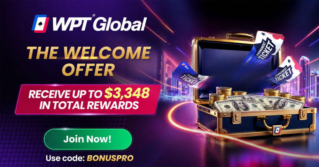 WPT Global Welcome Offer