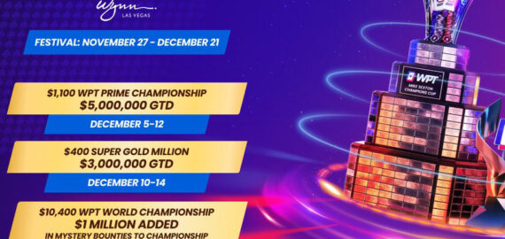 WPT World Championship 2026: $1,000,000 Mystery Bounty Added at Wynn Las Vegas