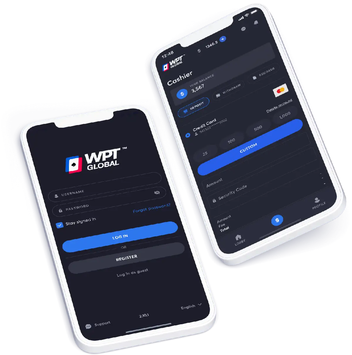 Open an Account at WPTGlobal and Receive FREE $110 ticket!