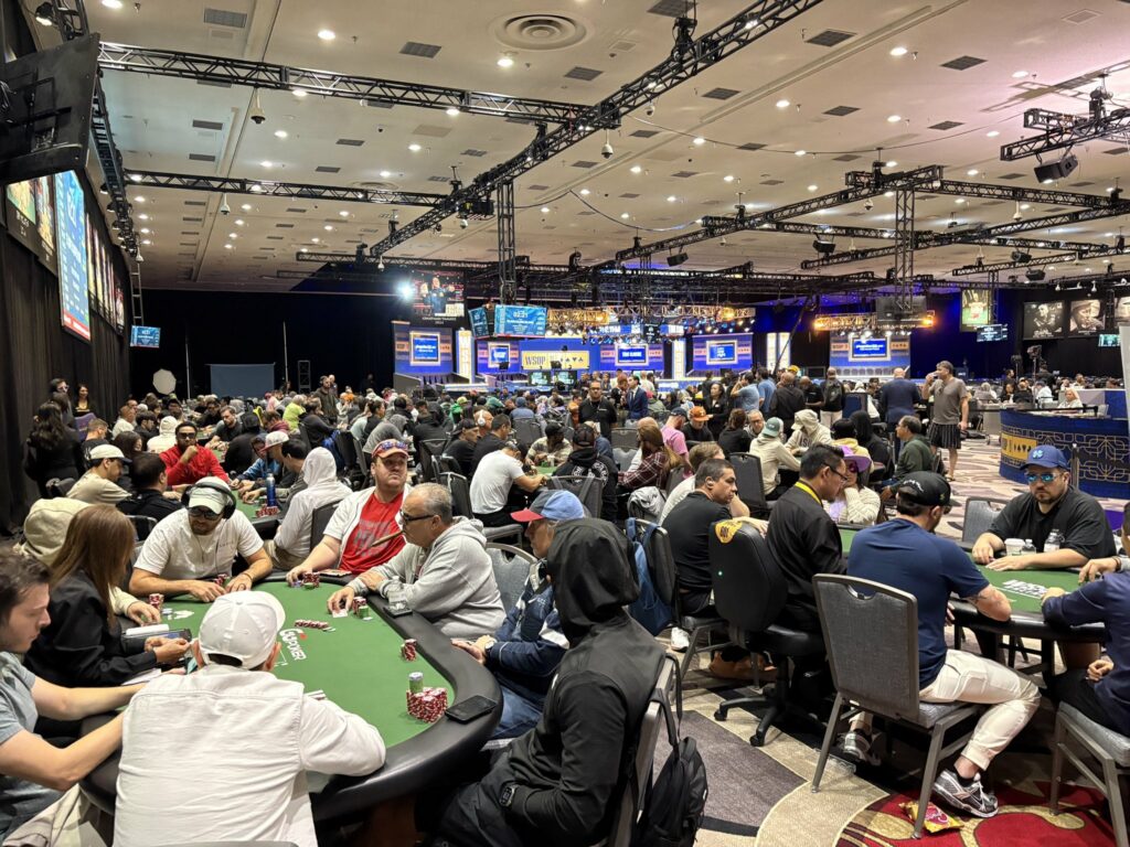 2025 WSOP Packed Room