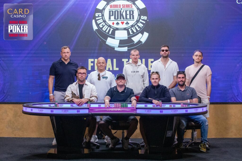 2026 WSOP Circuit Bratislava Mini Main Event Final Table