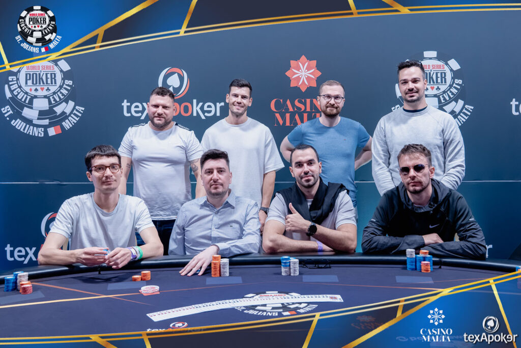 2026 WSOP Circuit Malta Main Event Final Table