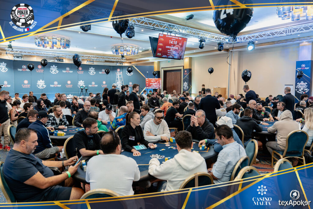 2026 WSOP Circuit Malta Main Event Day 2