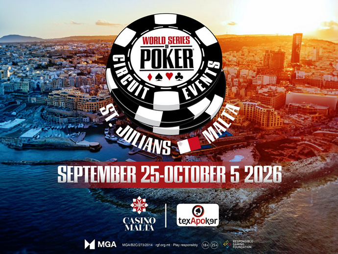 The WSOP Circuit Is Coming to Malta for the First Time: Everything You Need to Know