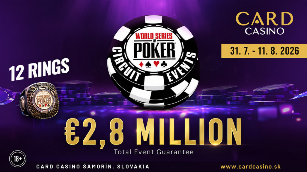 2026 WSOP Circuit Slovakia Bratislava