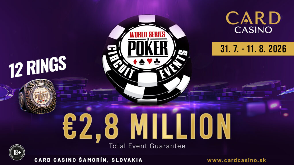 2026 WSOP Circuit Slovakia Bratislava