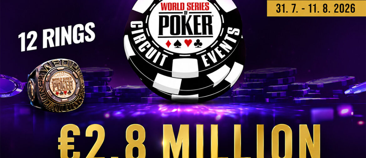 12 Rings up for Grabs at the 2026 WSOP Circuit Bratislava