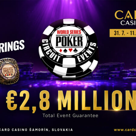 12 Rings up for Grabs at the 2026 WSOP Circuit Bratislava
