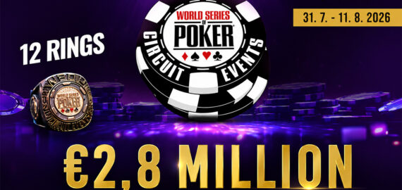 12 Rings up for Grabs at the 2026 WSOP Circuit Bratislava
