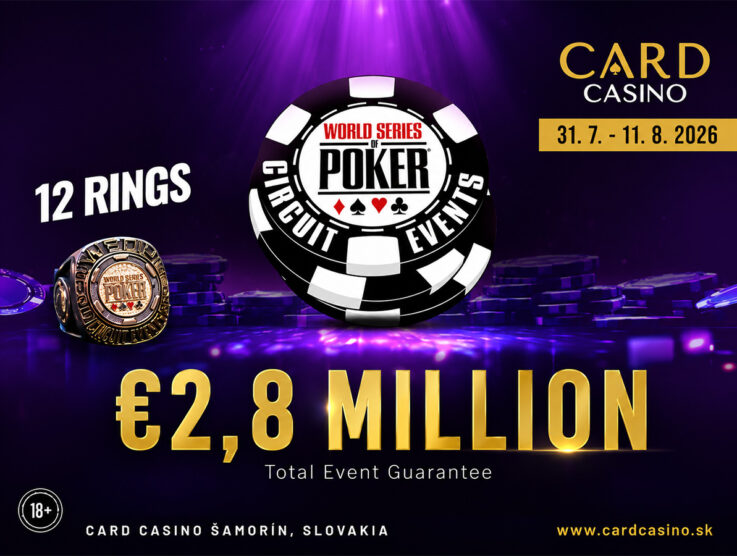 12 Rings up for Grabs at the 2026 WSOP Circuit Bratislava