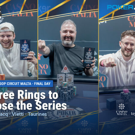 Three Final Rings Close Out the Inaugural WSOP Circuit Malta