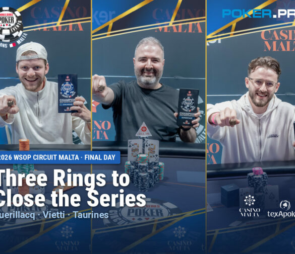 Three Final Rings Close Out the Inaugural WSOP Circuit Malta