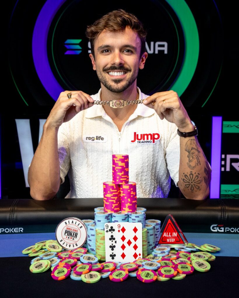 Yuri Dzivielevski 2026 WSOP Event #36: $100,000 High Roller No-Limit Hold’em Bracelet Win